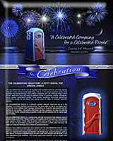 THE CELEBRATION PORTABLE TOILET