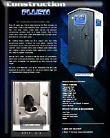 The Construction Flush Porta Potty