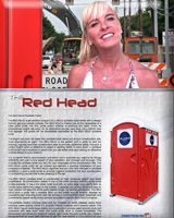 The RED HEAD Portable Toilet | Portable Restroom