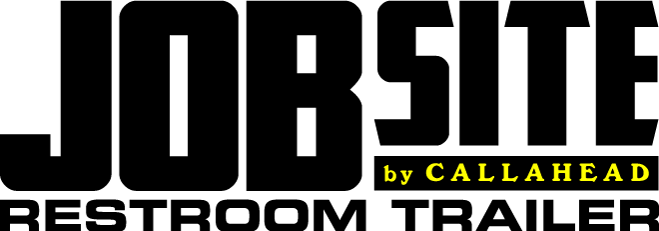 Construction Bathroom Trailer | The Job-Site Restroom Trailer by CALLAHEAD | Portable Toilet Trailers