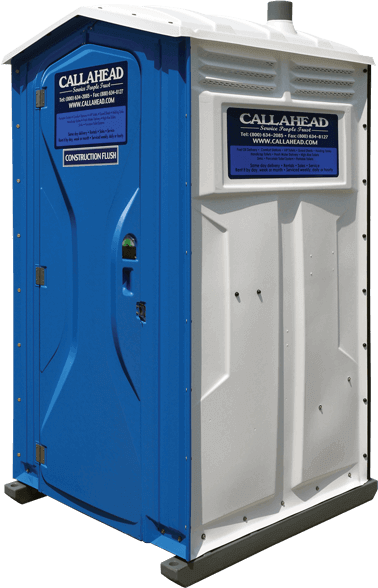 Restroom Trailer interior view