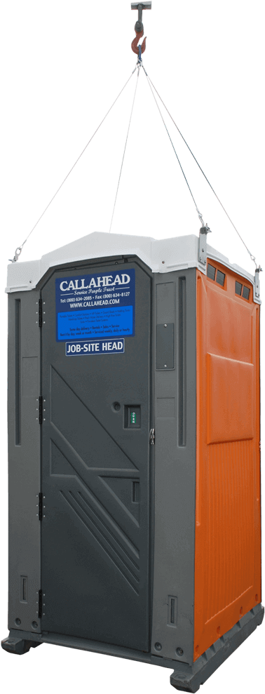 The Cable Head Portable Toilet interior view