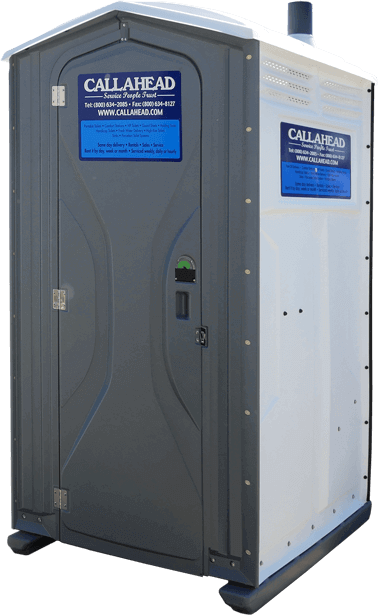 The Construction Wash and Flush Portable Toilet view