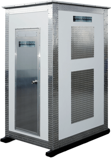 The HeadRest Restroom Toilet interior view