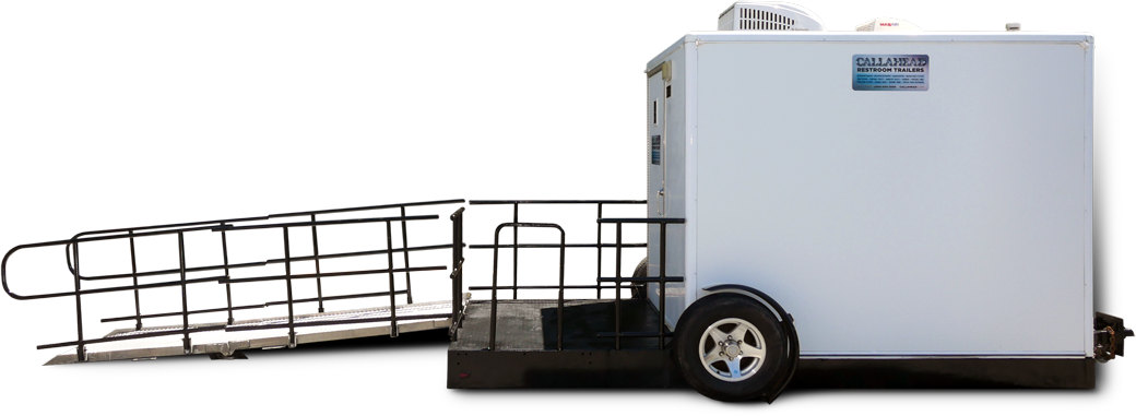 Liberty Handicap Restroom Trailer front view