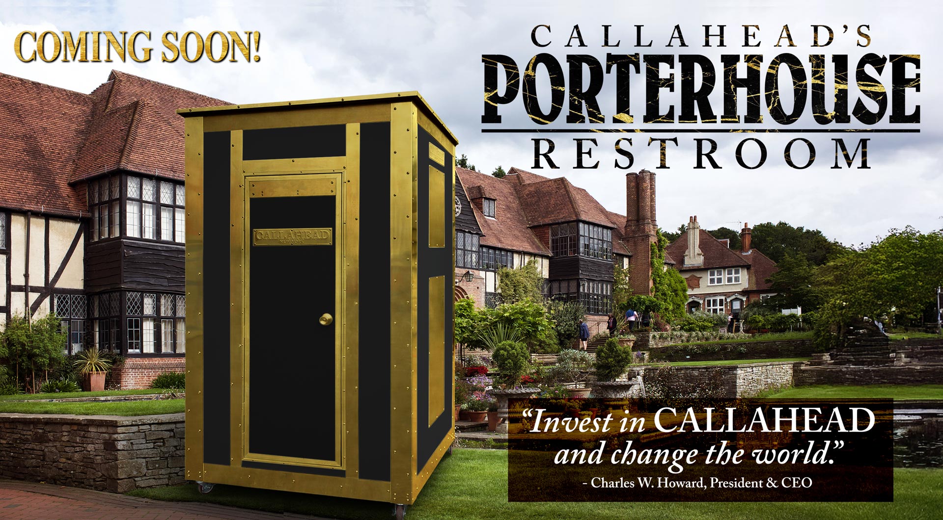 PORTERHOUSE RESTROOM COMING SOON!