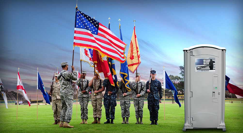 The BeachHead Portable Restroom for Movie Crews