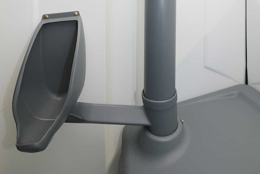 A SEPARATE URINAL HELPS TO KEEP TOILET AREA CLEAN