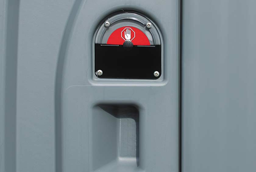 OCCUPANCY INDICATOR - IN USE