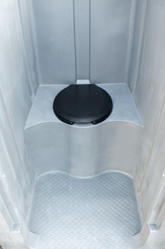High Rise Head Porta Potty -- Smooth Surfaces Stay Clean Longer!