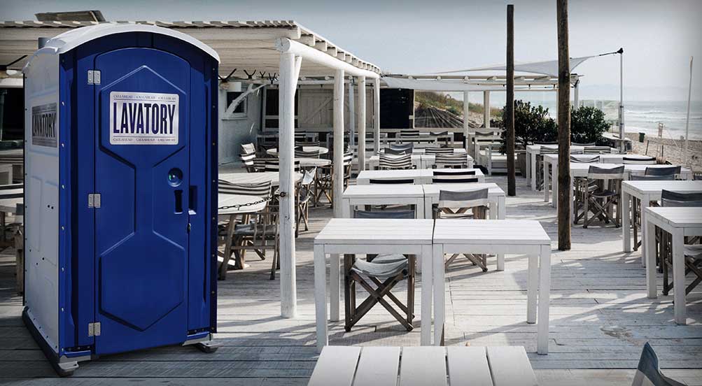 Portable Toilet for Movie Crews