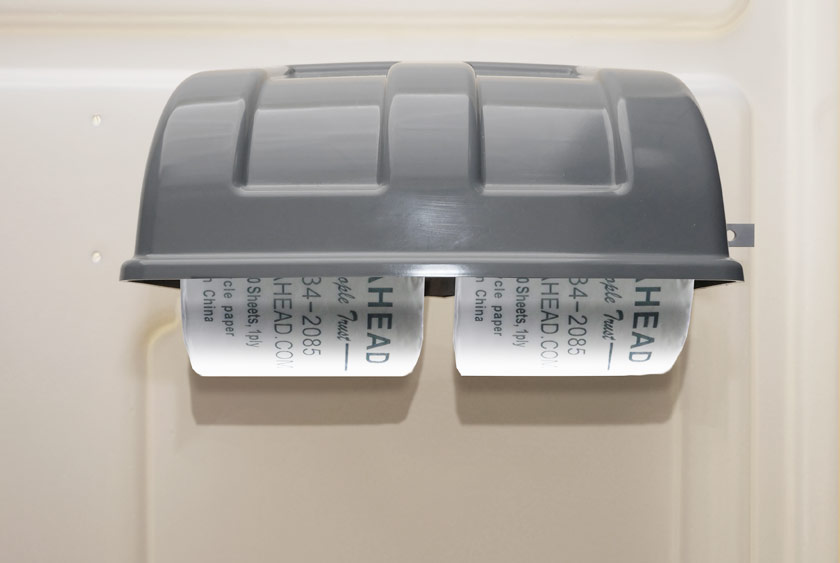 DUAL TOILET PAPER HOLDER