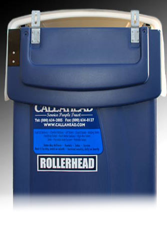 RollerHead Mobile Porta Potty with Retractable Roof