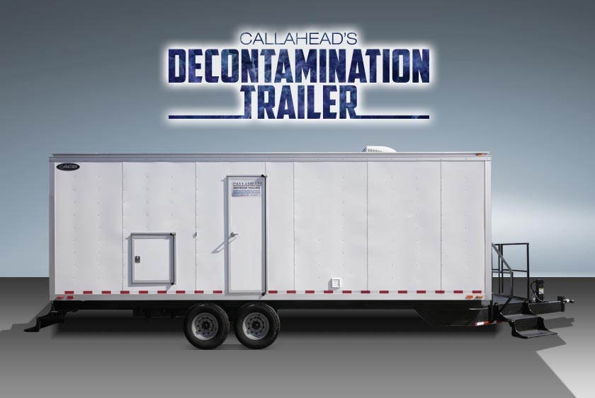 THE DECONTAMINATION TRAILER BY CALLAHEAD