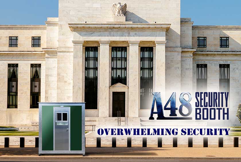 A48 SECURITY BOOTH PROVIDES OVERWHELMING SECURITY