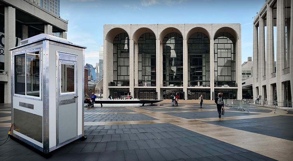 The World View 16 Portable Guard Shed