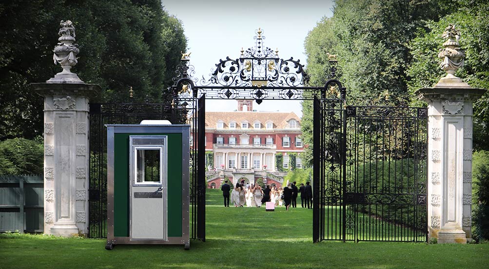 The World View 25 Portable Guard Shed