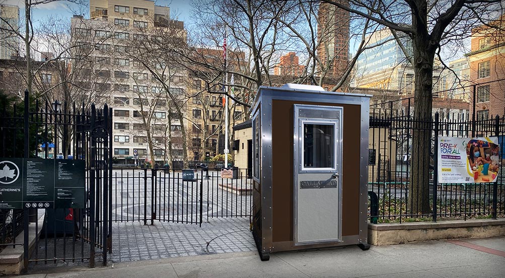 The World View 25 Security Booth for Special Events