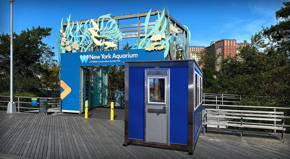 The World View 48 Guard Booth in NY