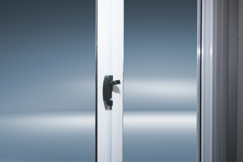 LOCKING SLIDING WINDOWS WITH SCREEN PROVIDE FRESH AIR WHEN NEEDED