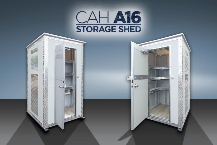 ARCHITECTURALLY DESIGNED PORTABLE STORAGE UNIT