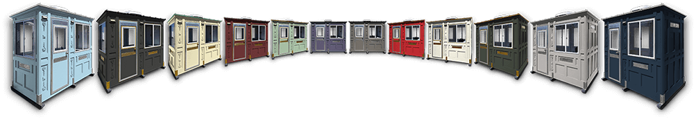 The Valet Booth 32 is available in several color choices