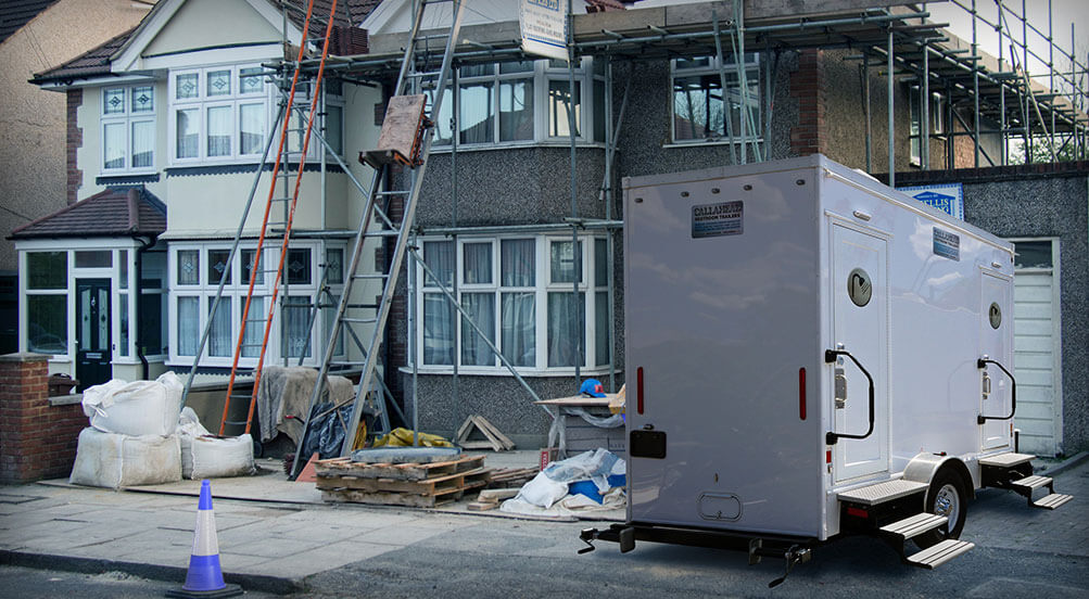 FogHorn Shower Trailer At Home Reconstruction