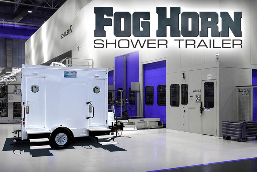 THE FOGHORN SHOWER TRAILER BY CALLAHEAD