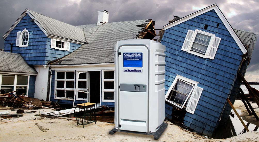 Portable Shower for High Rise construction