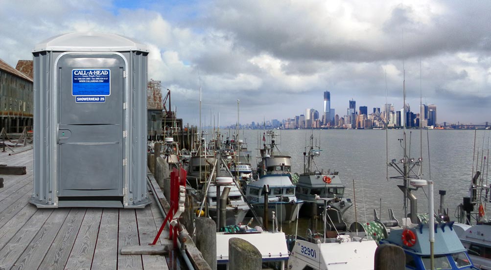 Porta Shower in N.Y.C.