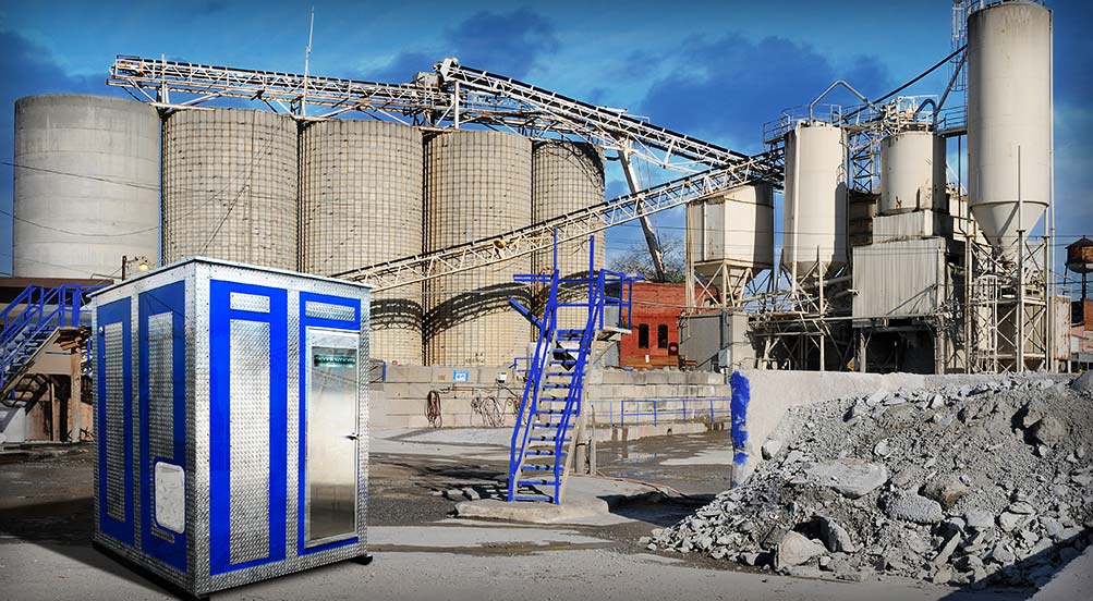 The Waterfall Shower Restroom Near Power Plant