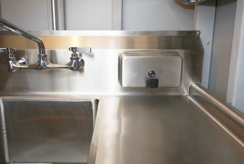 STAINLESS STEEL SOAP DISPENSER