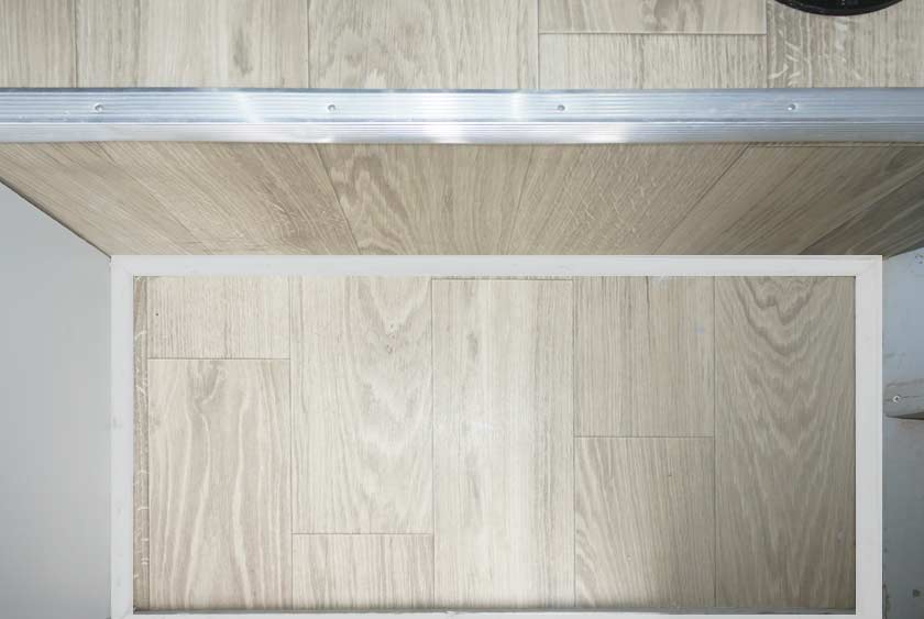 SPACIOUS FAUX WOOD ARMSTRONG FLOORS