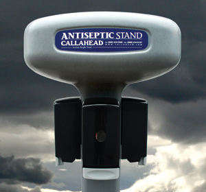 Towelette Stand with 6 Dispensers