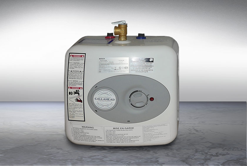 Bosch hot water heater provides on demand hot water