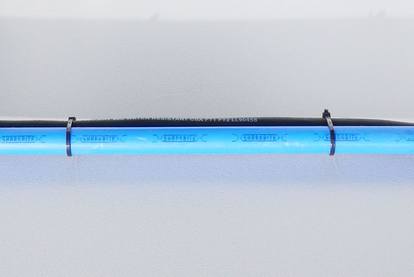 DURABLE PEX PLUMBING ALLOWS FOR FASTER INSTALLATION IN CHALLENGING AREAS