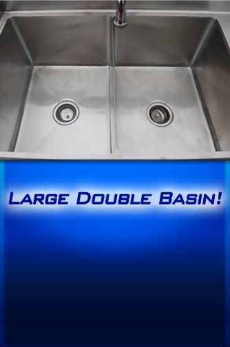 Large Stainless Sink Basin