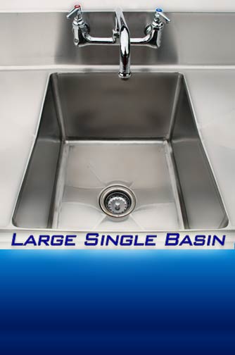 Large Stainless Sink Basin
