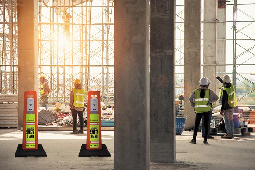 HIGHLY RECOMMENDED FOR CONSTRUCTION SITES AND HIGH TRAFFIC AREAS