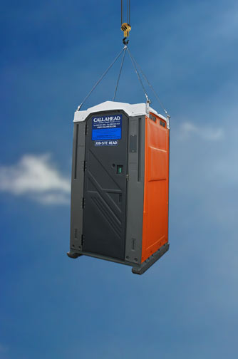 CRANE CABLE HOIST FOR PORTABLE TOILETS 