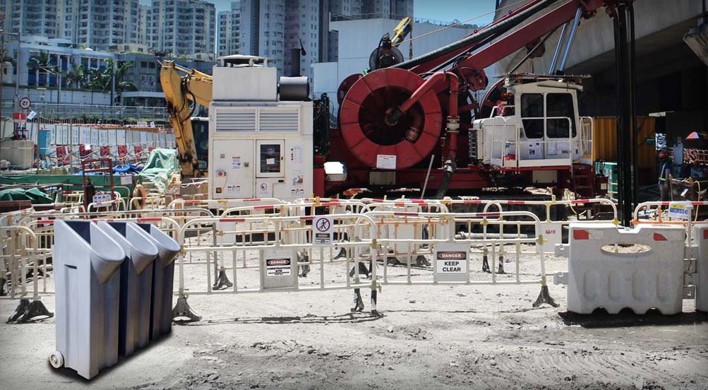 The Mobile Urinal Near Jobsite