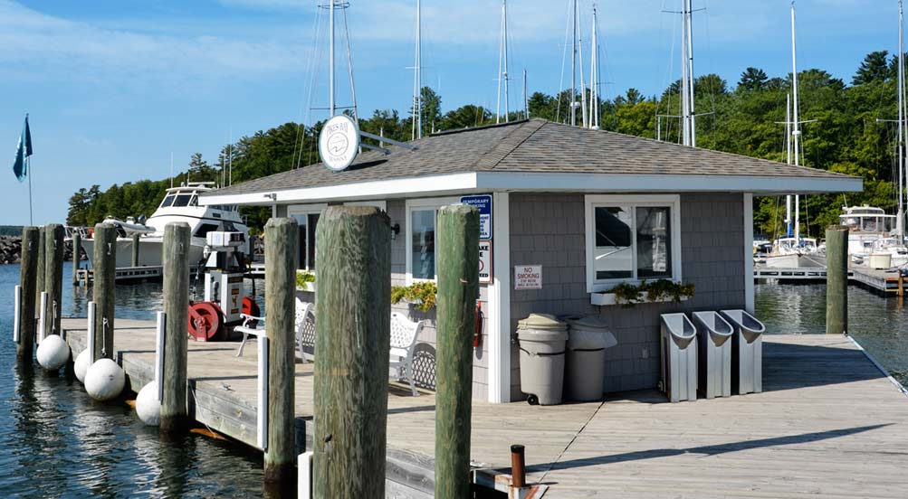 The Mobile Urinal Near The Docks
