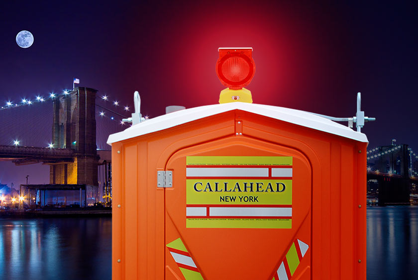 THE RED SAFETY LIGHT ON SAFETY HEAD