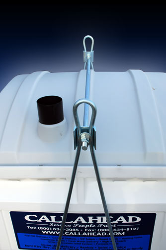 Steel Sling Hoist FOR HIGH RISE PORTABLE TOILETS 