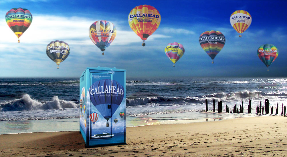 Air Head 16 Portable Toilet On The Beach