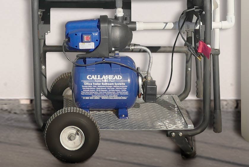 THE <b>MAC TOILET SYSTEM</b> FRESH WATER PUMP