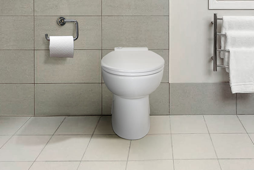 <b>MAC TOILET SYSTEM</b> INSIDE OFFICE TRAILER