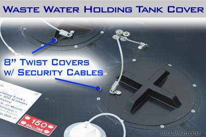 Waste Water Holding Tank Covers