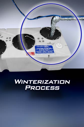 Winterization Process for Fresh Water Tanks