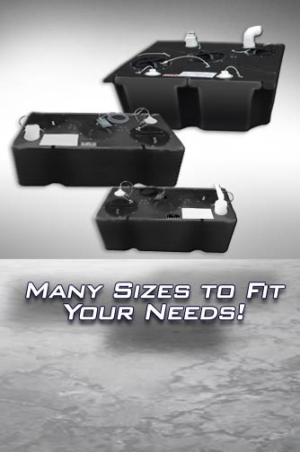 Many Tank Sizes to fit your needs!
